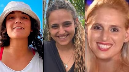 Quiénes son las tres rehenes israelíes que fueron liberadas este domingo por el grupo terrorista Hamas