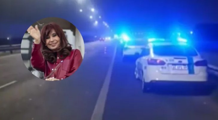 Un custodio de Cristina Kirchner enfrentó a tiros a dos motochorros y mató a un delincuente