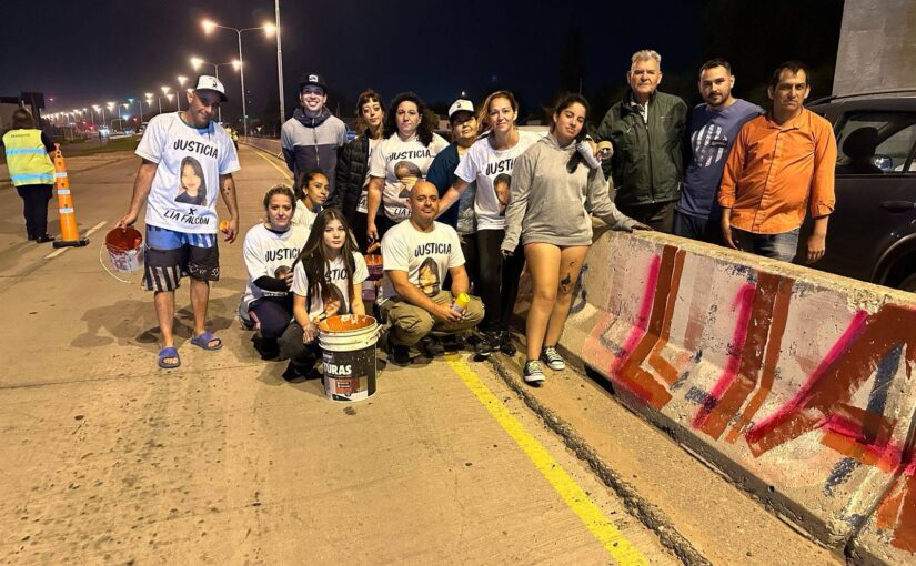 «Todos por Lía»: convocan a una pintada en la Avenida Circunvalación