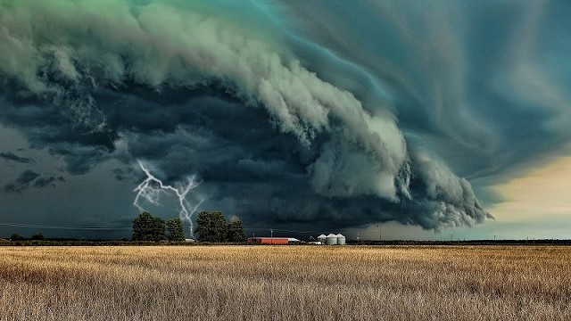 Alerta amarilla por tormentas fuertes para gran parte de La Pampa